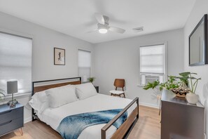 2 habitaciones, wifi gratis y ropa de cama 