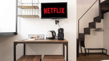 1 chambre, fer et planche Ă repasser, lit parapluie, Wi-Fi gratuit