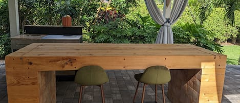 Restauration en plein air