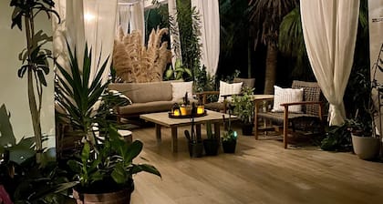 Designer Chic Suite w/ Green Patio & Free Bikes