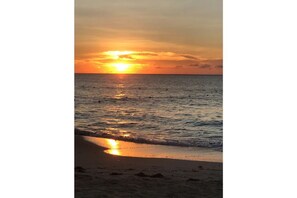 Tæt på stranden