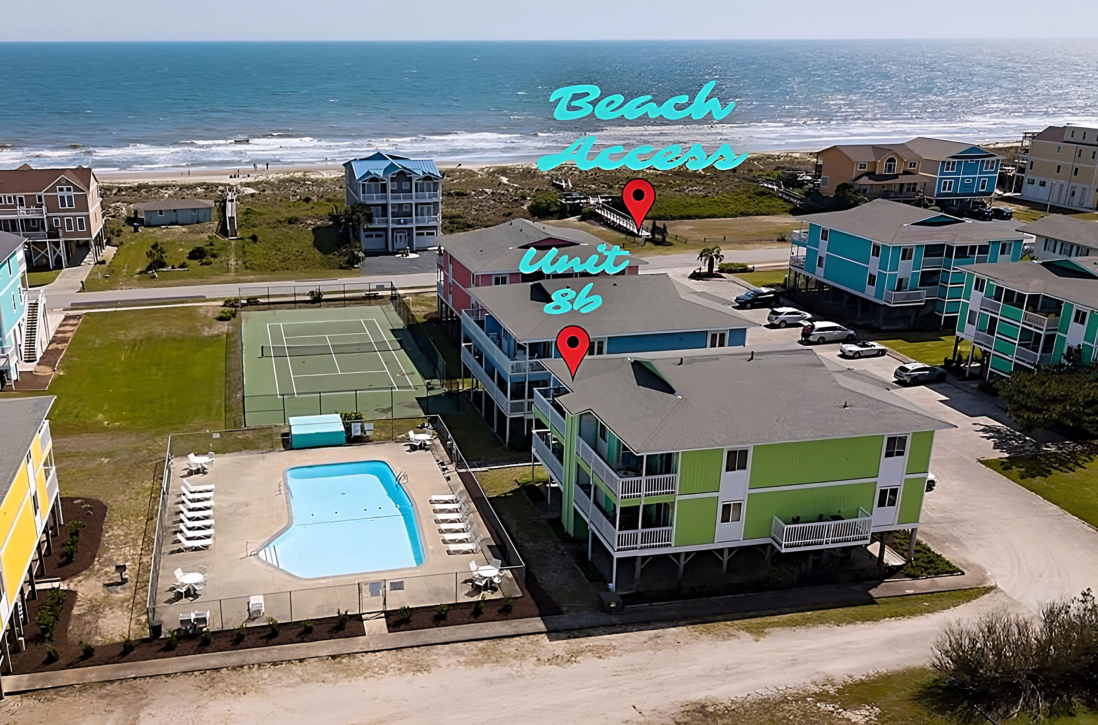 Beauty and the Beach! Ocean Views and Beach Access!