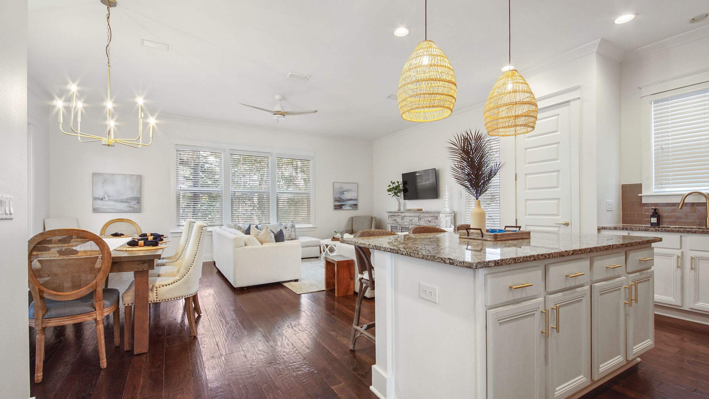 "Miles Away" is a cozy beach home - less than 5 minutes to the beach!