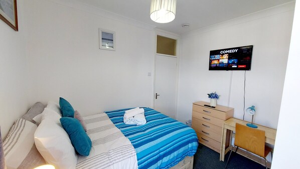 Hus | 3 soverom, strykejern/-brett, wi-fi (inkludert) og sengetøy