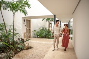 Façade de l’hébergement