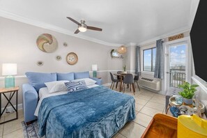 1 غرفة نوم ومكواة/لوح كي وواي فاي وملاءات أسرّة