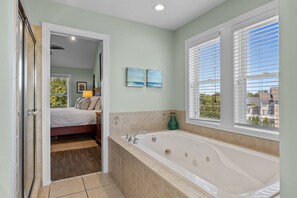 Hair dryer, towels