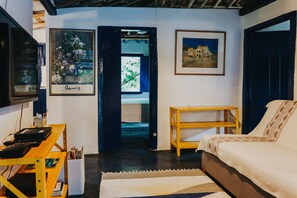 48-inch LED TV with digital channels, TV - Casa Pescador da Vila - Ilhabela (Ilhabela)