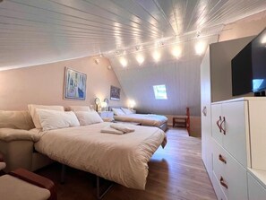 1 chambre, Wi-Fi gratuit, draps fournis