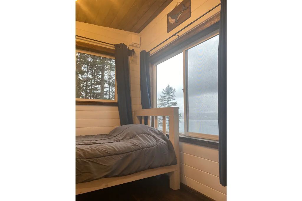 Stunning Sunset View from Copper Bluffs Tiny Home