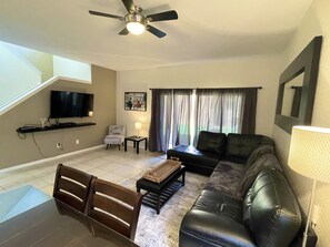 Smart TV, video games, DVD player