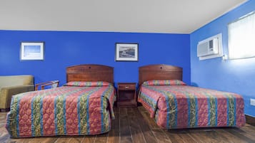 Free WiFi, bed sheets