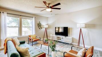 Smart-tv och böcker