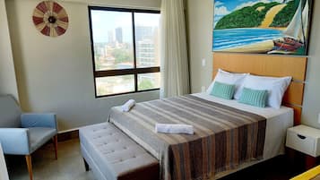 1 habitación, ropa de cama hipoalergénica y minibar