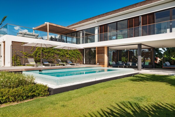 Piscine chauffée