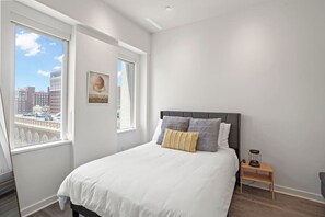 Desk, iron/ironing board, WiFi