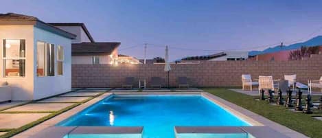 Außenpool, beheizter Pool