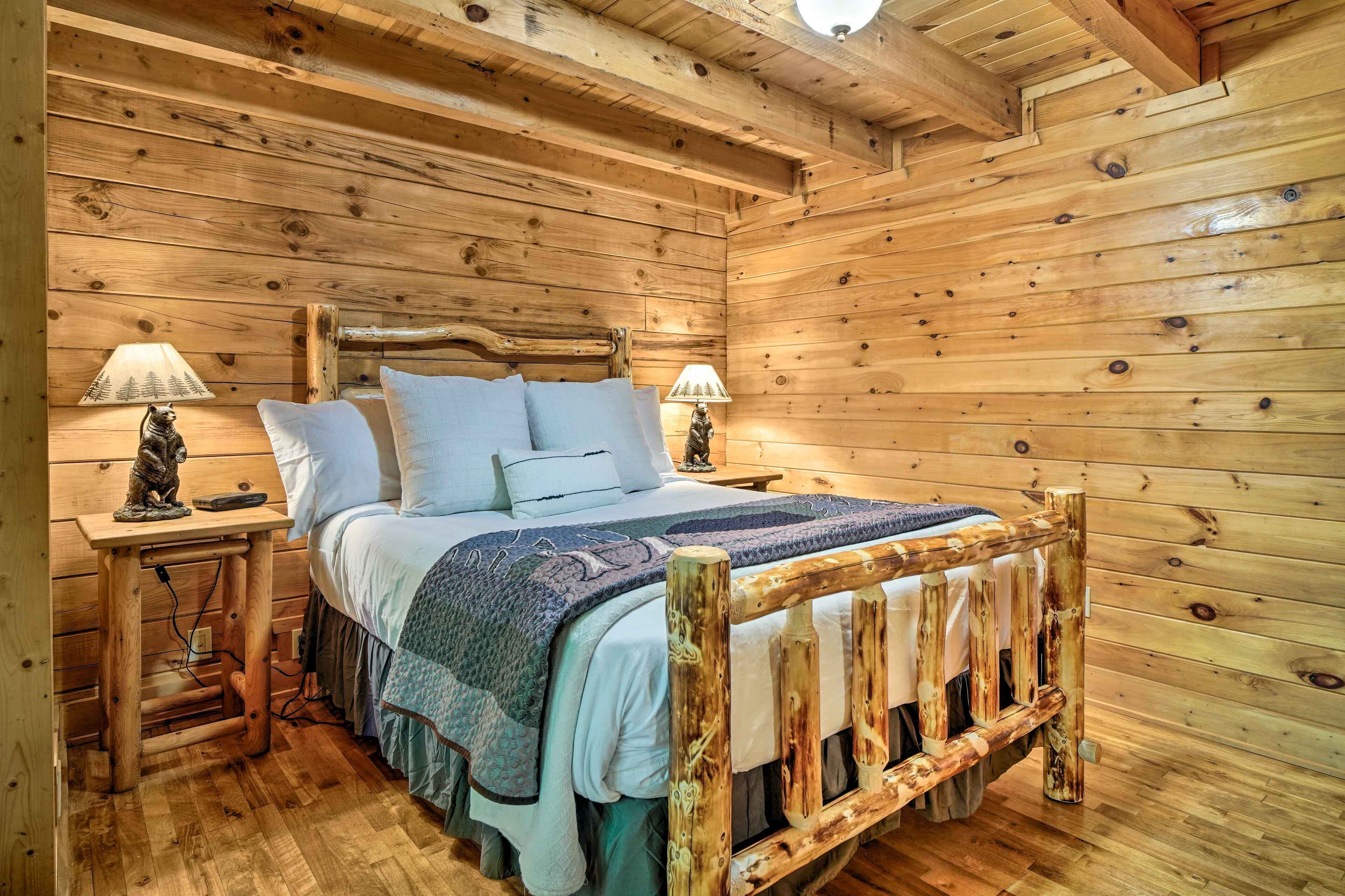 Family Cabin w/ Decks & Pool Access!