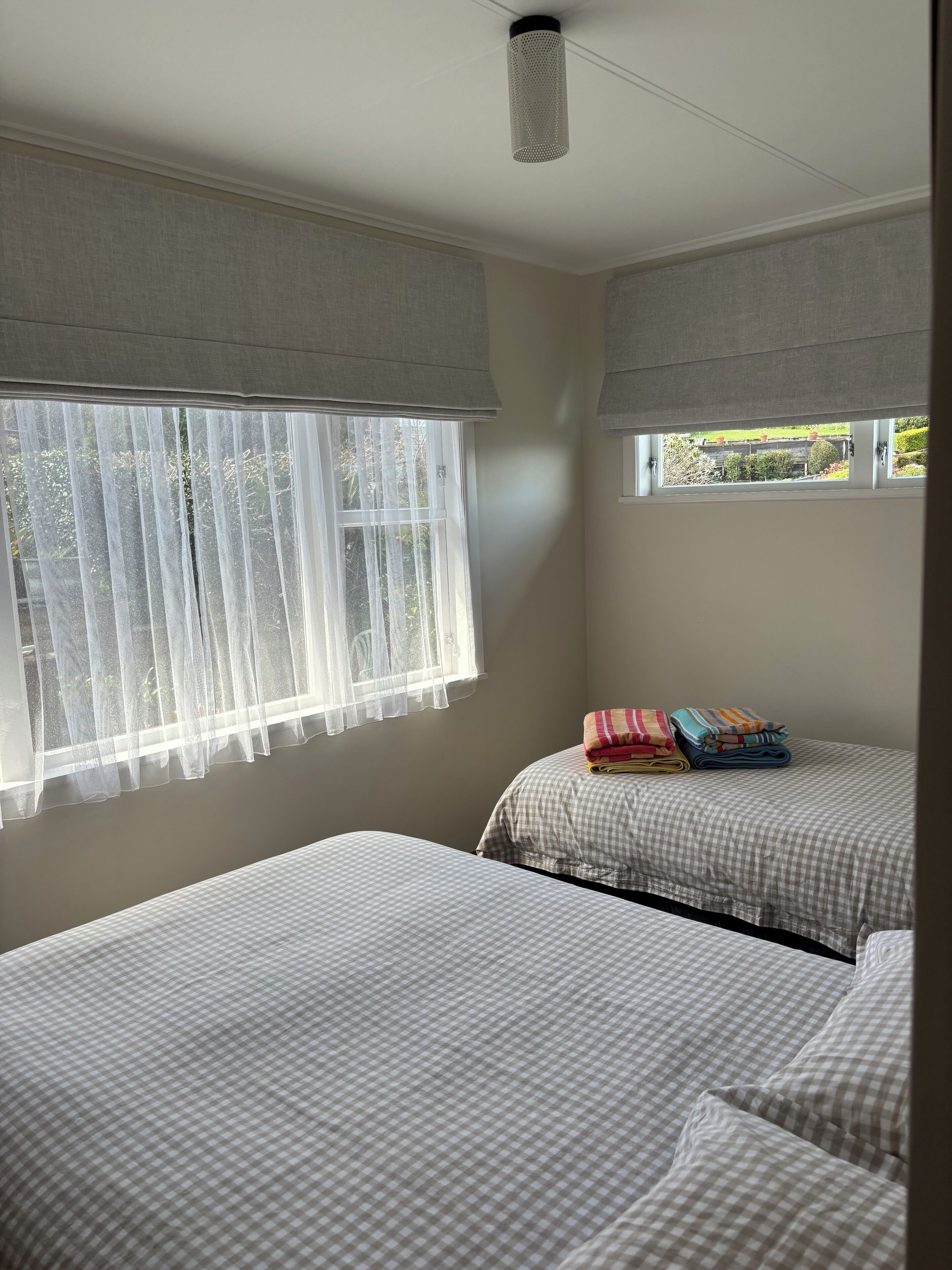 Bedroom two
Double bed and second bed