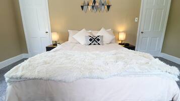 3 chambres, bureau, fer et planche à repasser, Wi-Fi gratuit