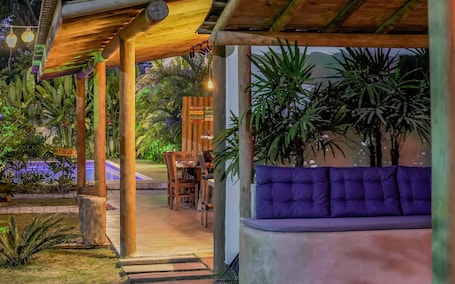 Front of property. Pousada Vila Mangaba