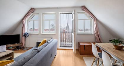 Apartment am Hainich (59m²) für 4 Personen mit Küche, Balkon, Parkplatz & Netflix