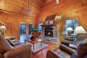 TV, fireplace, DVD player, table tennis
