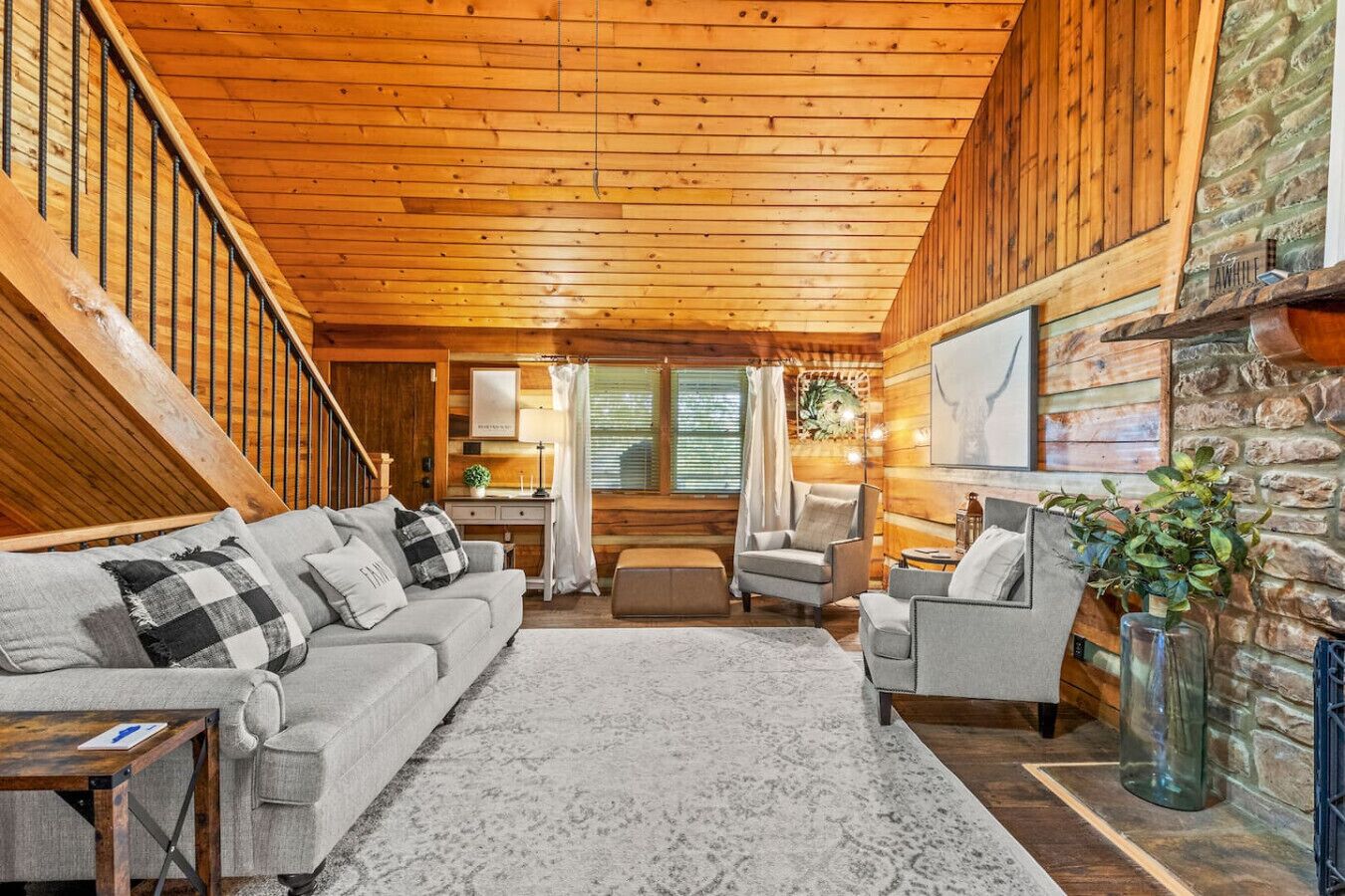 TV, fireplace, DVD player, table tennis