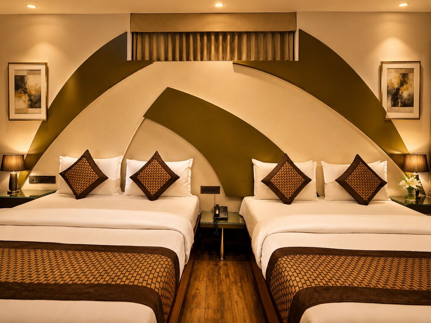 Suite estudio familiar | Ropa de cama de alta calidad y decoración individual
