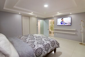 Suite estudio presidencial | Colchones con acolchado adicional y decoración individual