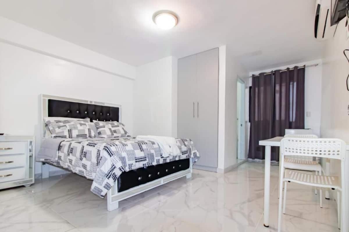 Pillow-top beds, desk, iron/ironing board (on request), free WiFi