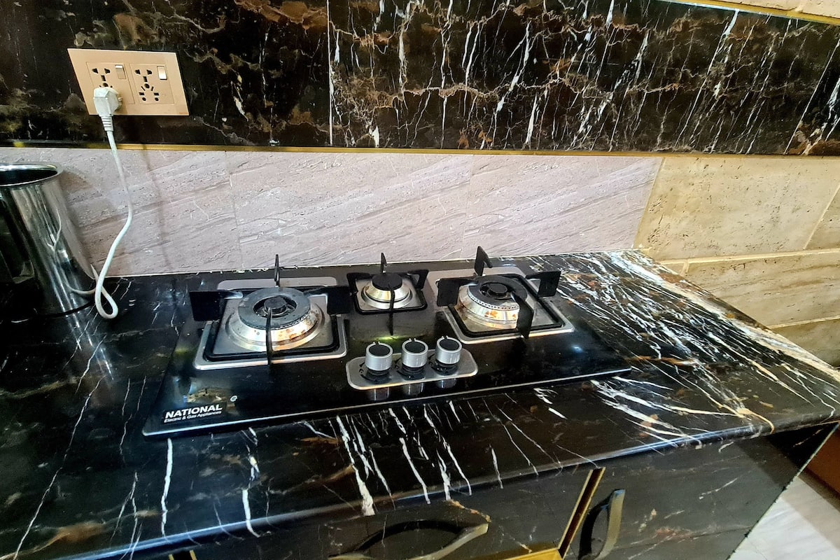 deluxe apartment, 1 bedroom | living area | lcd tv