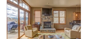 Heavenly Hideaway is a luxury townhome with amazing views and hot tub!