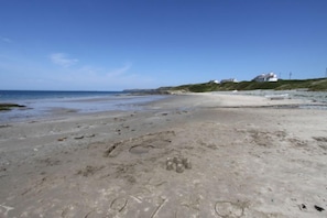 On the beach