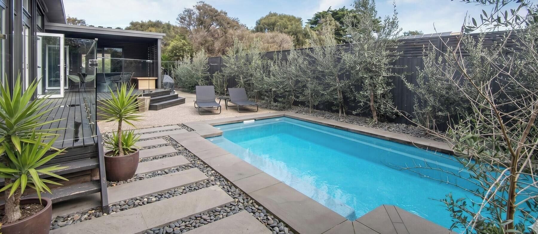 Beheizter Pool
