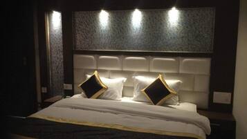 Egyptian cotton sheets, premium bedding, down duvets, memory-foam beds