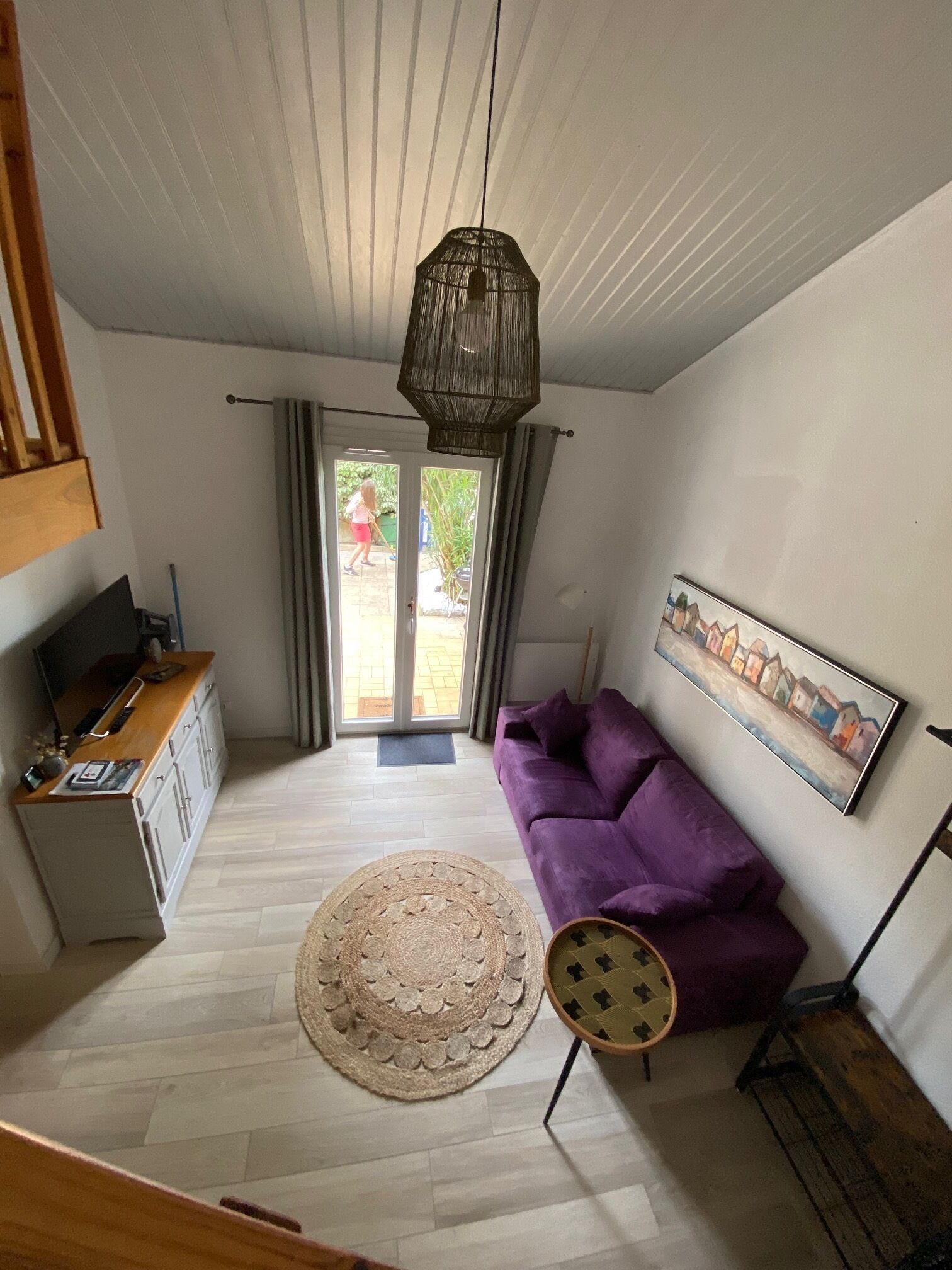 Warm house at the foot of the dunes