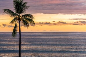 Beach - Beautiful Ocean view unit | AC | WiFi | Walk to Town | Kona Reef F22 (Kailua Kona)
