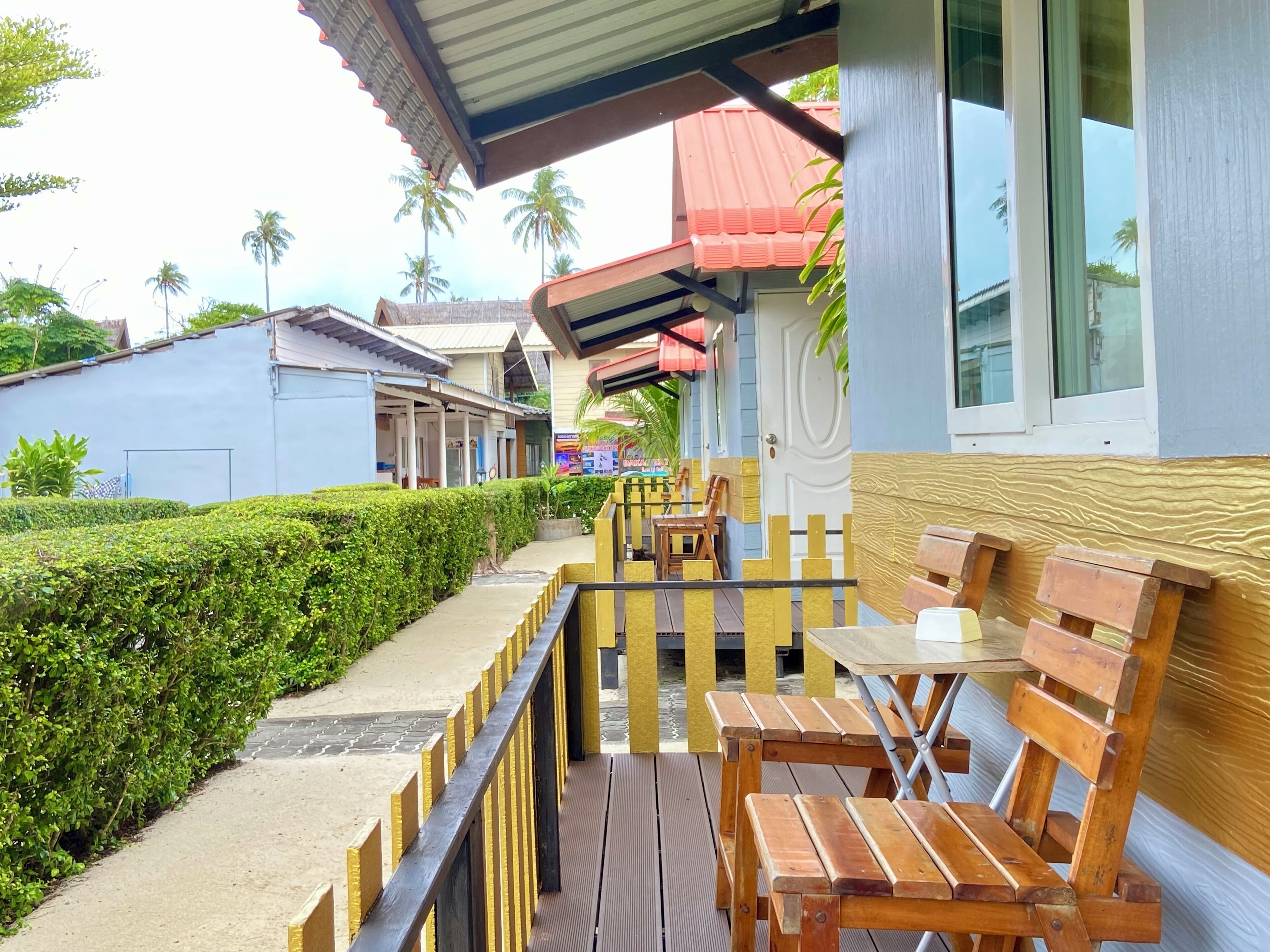 Deluxe-Zimmer, Terrasse | Wohnbereich