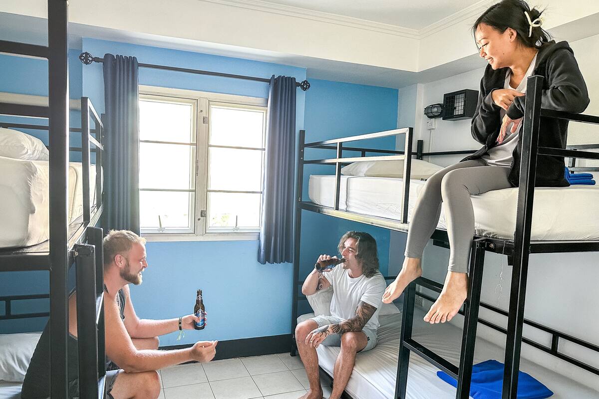 Bed in 6 Bed Mixed Dorm