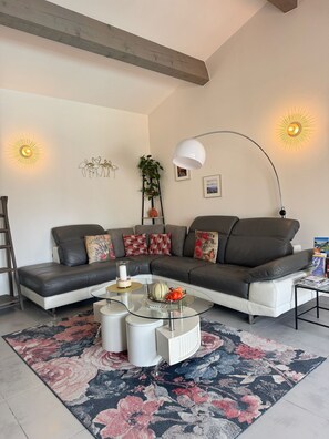 Télévision, lecteur de DVD, livres, chaîne hi-fi