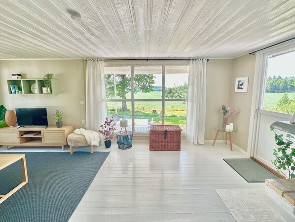 Smart-TV, bøker og PC-skjermer