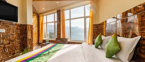 Deluxe kamer | Geluiddichte muren, een strijkplank/strijkijzer