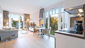 Living room - Baltischer Hof, Apartment 40 (Boltenhagen)