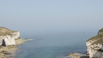 Vlak bij het strand