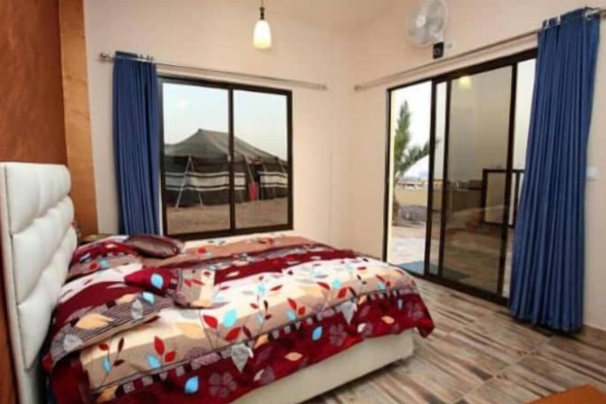 Premium bedding, memory-foam beds, individually furnished, desk