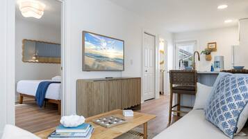 1 bedroom, iron/ironing board, travel crib, free WiFi