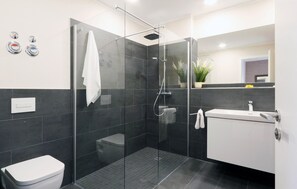 Apartment (Nice apartment in Ostseebad Boltenhag) | Bathroom - Nice Apartment in Ostseebad Boltenhagen With Sauna, Wifi and 1 Bedrooms (Boltenhagen)