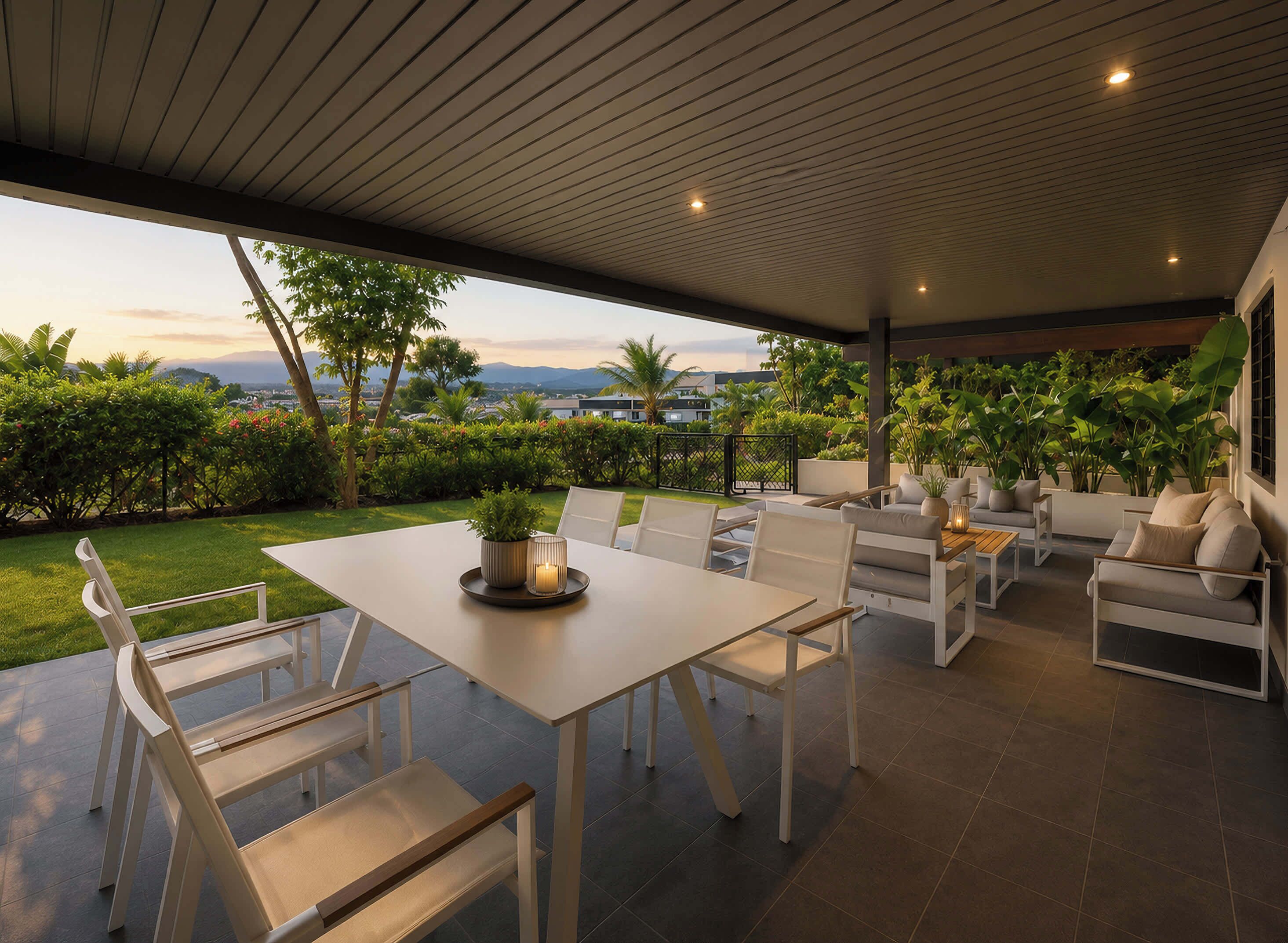 Outdoor dining