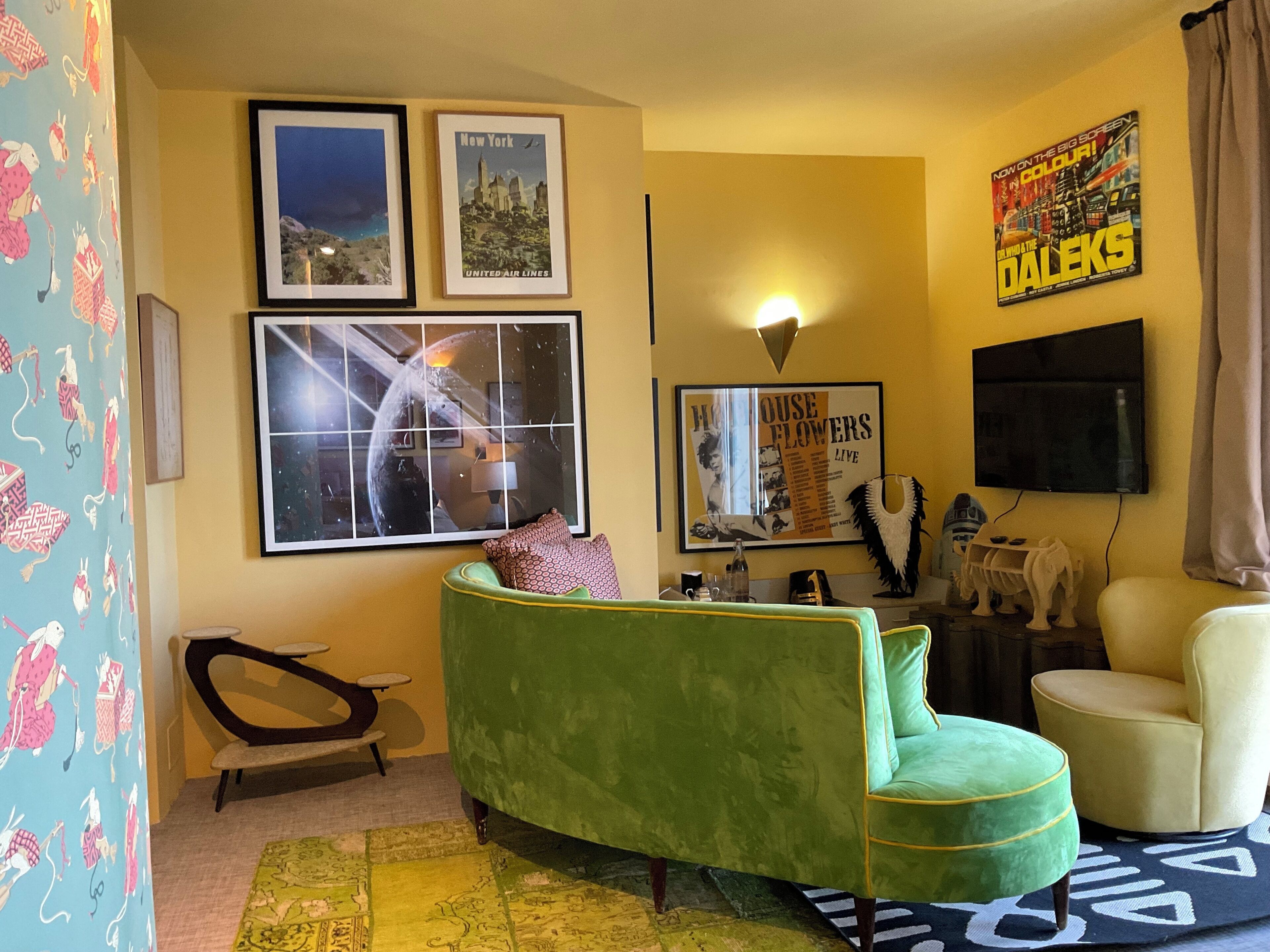 Área de sala de estar